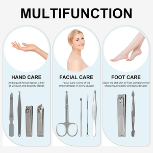 Professional Grooming Manicure Sets Russian Manicure Anti-Rust Nail Care Tools & Premium Portable Carrying <b>Case</b> - Product Image 3
