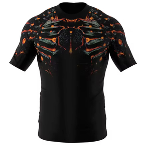 T-shirt de fitness pour hommes, vêtements de sport actifs, respirants, vêtements d'entraînement, tee-shirt athlétique, vêtements de sport pour hommes, entraînement sportif léger - Product Image 1