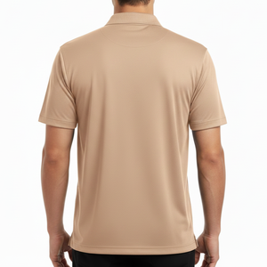 เสื้อโปโลลำลองผู้ชายทรงสลิมฟิตผ้าฝ้ายนุ่มสวมใส่สบายในฤดูร้อนผ้าระบายอากาศน้ำหนักเบาเสื้อโปโลผู้ชาย - Product Image 3