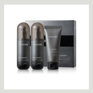 Ensemble de soins de la peau coréen, seulement 1 ensemble, K-Beauty DyuoVitapep Ommeu 3jonggihoekSet, fabriqué en Corée, Duo-Vitapep unisexe - Product Image 2