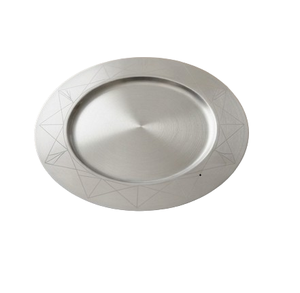Assiettes de présentation en argent faites à la main, personnalisables, très demandées, pour la décoration de table et le service de fruits - Product Image 4