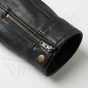 Chaqueta de Motociclista de Cuero Genuino para Hombre de la Mejor Calidad, Nueva Colección de Invierno, Chaquetas de Motocicleta con Protecciones Desmontables Personalizadas - Product Image 6