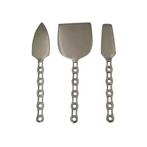 ชุดมีดเสิร์ฟชีสสแตนเลส อุปกรณ์ตัดชีสสำหรับครัวและโต๊ะอาหาร - Product Image 2