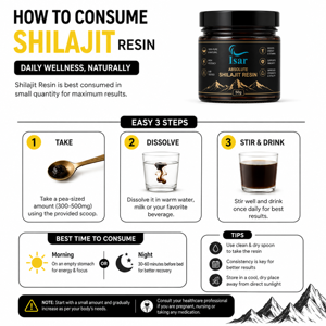 Shilajit Puro, Resina de Shilajit 50g, Grado Oro, 100% Puro con Ácido Fúlvico y Complejo de Más de 85 Minerales Traza para Apoyo Energético - Product Image 4