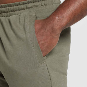 Pantalones Deportivos de Algodón para Hombre, Pantalones de Chándal Casuales, Transpirables, 100% Algodón, Cintura Media, Logotipo Personalizado - Product Image 5