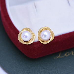 ต่างหูมุกน้ำจืด 6-7 มม. แสงสว่างสวยงาม แทบไร้ตำหนิ เงินแท้ S925 ดีไซน์รูปหัวใจ เรียบง่าย สง่างาม สำหรับผู้หญิง - Product Image 1