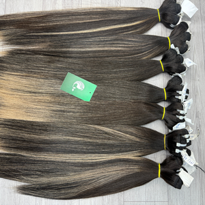 Venta caliente Vietnam Extensiones de cabello humano Super Doble dibujado Cutícula alineada Extensiones de cabello para mujer - Product Image 4