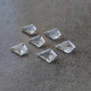 Cristal de Cuarzo AAA+ en Forma de Cometa, Corte Facetado, Piedra Suelta Calibrada para Joyería, Disponible en Todos los Tamaños - Product Image 5