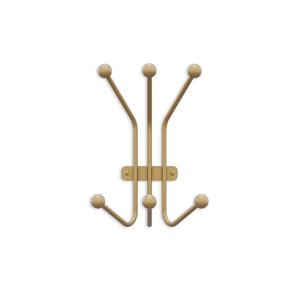 Crochets muraux doubles en métal antirouille pour cuisine, salle de bain, chambre à coucher - Product Image 1