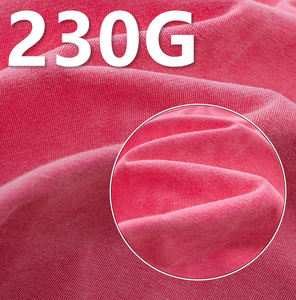 เสื้อครอปท็อปผู้หญิงสไตล์วินเทจ 120gsm ระบายอากาศได้ดี ย้อมสีแบบ Garment Dyed ลายทาง คอกลม แขนสั้น คุณภาพสูง ขายดีที่สุดสำหรับฤดูร้อน - Product Image 3