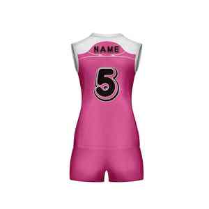 Ropa Deportiva de Alta Calidad Sublimada para un Look y Sensación Profesional en Actividades Deportivas, Uniforme de Voleibol para Mujer - Product Image 4