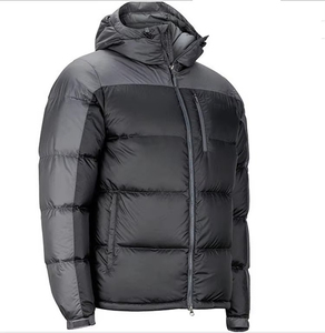 Veste d'hiver imperméable pour homme, à capuche, avec logo personnalisé, fermeture éclair, parka légère, vêtements d'extérieur - Product Image 2