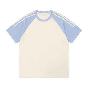 เสื้อยืดผู้ชายผ้าฝ้าย 100% สีสันใหม่ ดีไซน์สวย ทรงหลวม สีสันสวยงาม  รุ่นใหม่ล่าสุด - Product Image 2