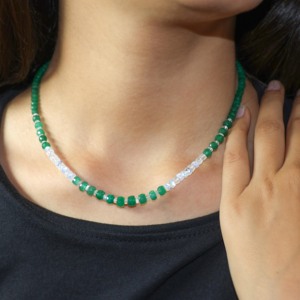 Face Beaded <b>Necklace</b> Handmade Artistic Jewelry Handmade Face Bead <b>Necklace</b> Unique <b>Statement</b> Piece - Product Image 1