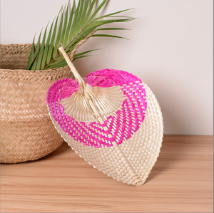 Éventail en bambou artisanal de qualité supérieure, éventail traditionnel tissé pour se rafraîchir, en provenance du Vietnam - Product Image 4