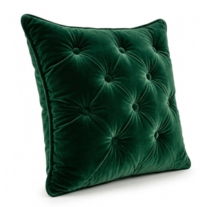 Luxury <b>Feather</b> Velvet Rebound Custom Solid Color Washable Decorative & Throw <b>Pillows</b> Multi-Size for Hotel Sofa OEM - Product Image 2