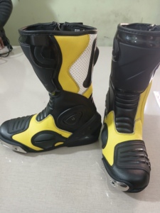 Bottes de motocross sur mesure, ventilées, chaussures de course pour moto, matériau imperméable, tailles parfaites - Product Image 5