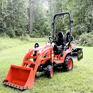 Tracteur compact Kubota BX23S avec chargeur frontal et pelle arrière, moteur diesel 4x4, mini-tracteur avec chargeur frontal et pelle arrière - Product Image 5