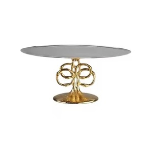 Soporte de Pastel de Metal de Diseño Moderno, Plato para Exhibición de Postres, Soporte para Cupcakes, Decoración de Mesa para Eventos y Fiestas - Product Image 4