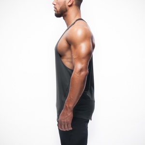 Men's Gym <b>Stringer</b> <b>Vest</b> Slim-Fitted Breathable Sports Tank Top for Bodybuilding Group Training Workout Clothes - Product Image 5