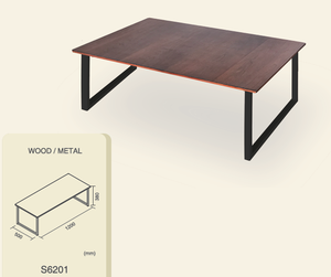 Modern Wood <b>Computer</b> <b>Desk</b> With Bookshelf <b>Black</b> Metal Frame Office Study Table For Home Workspace - Product Image 3