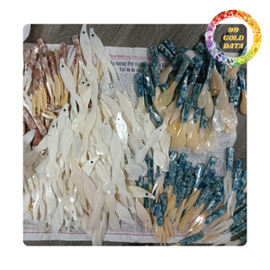 Cuillère artisanale en nacre pour dessert, café, thé et cadeau de mariage - Product Image 3