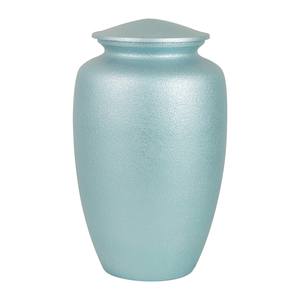 Urne funéraire en métal de style européen AHO, texture classique, couleur personnalisée, pour cendres humaines adultes, 200 pouces cubes, design personnalisable - Product Image 2