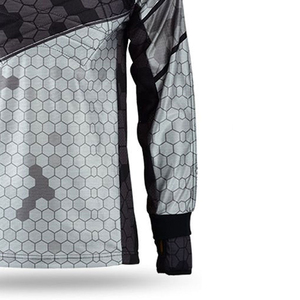 Maillot de paintball en polyester haute performance, fournisseur OEM, uniforme d'équipe personnalisé, respirant, léger, séchage rapide, manches longues, sport - Product Image 3