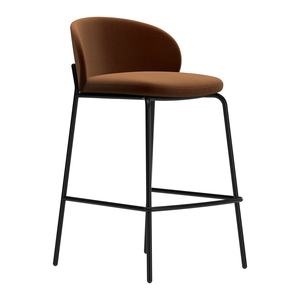 Chaise de bar haute d'extérieur au design contemporain, moderne, pour restaurant commercial, café, jardin - Product Image 2