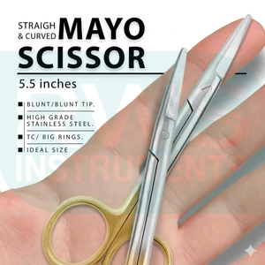 Ensemble d'instruments de chirurgie manuelle de 27 pièces - Kit de chirurgie mineure professionnel en acier inoxydable avec lames de scalpel gratuites - Product Image 6
