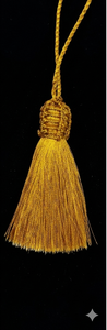 Llavero con borla dorada y decoración colgante estilo bohemio, accesorio para el hogar - Product Image 6