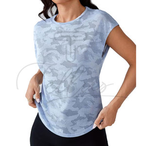 Camisetas sin mangas personalizadas de alta calidad para mujer, camisetas de yoga para verano, camisetas sin mangas para mujer, camisetas lisas para mujer - Product Image 4