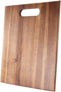 Tabla de Cortar Grande de Madera de Nogal, Color Oscuro Intenso, para Encimera de Cocina - Product Image 4