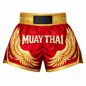 Shorts de boxe Muay Thai professionnels, extensibles, confortables, design personnalisé, vente en gros, sur mesure, légers et respirants - Product Image 6