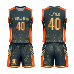 Uniforme de netball de alta calidad en venta, diseño único, el más vendido, ligero, hecho en Pakistán, servicio OEM. - Product Image 1