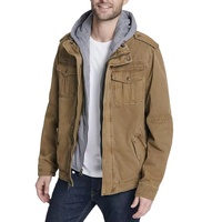 Veste surdimensionnée pour homme en gros directement de l'usine du Bangladesh, taille plus, rembourrage épais, chaude, hiver, automne