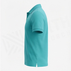 เสื้อโปโลชายแบบเรียบ ไม่มีลาย รับผลิตแบบ OEM ออกแบบโลโก้เองได้ มีลายทาง ผ้าฝ้าย ไซส์ใหญ่ สีตามสั่ง สำหรับฤดูร้อน สวมใส่สบายๆ แบบลำลอง หรือแบบกีฬา - Product Image 3