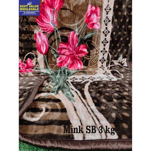 Manta de Lujo de 3 KG, Suave y Cálida, de Poliéster y Visón Sintético, para Cama Individual, para Uso en el Hogar o en Hoteles - Product Image 2
