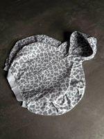 En Kaliteli Erkek Leopar Desenli Fermuarlı Kapüşonlu Üst, Büyük Beden Sokak Modası Kapüşonlu Sweatshirt, Pamuk Karışımlı Kapüşonlu Üst, Günlük Kışlık Giyim