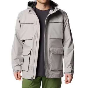 Chaqueta Impermeable y Cortavientos Ligera con Capucha, Chaqueta de Lluvia para Hombre y Mujer, de Alta Calidad, Tallas Personalizadas, Secado Rápido - Product Image 1