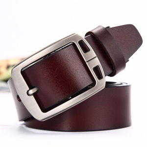 Cinturón Trenzado de Cuero Vacuno para Hombre con Hebilla de Aleación, Cinturón de Cuero Tejido Ajustable de 3.5 cm de Ancho para Uso Casual y Formal - Product Image 2