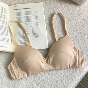 Women's Brief Set V-neck Pull up Big Chestsmall No Undemre Comfortable Sports Underwear Set - Product Image 6