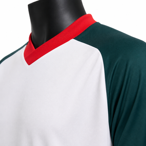 Camiseta de Fútbol Personalizada Unisex, de Secado Rápido, 100% Poliéster, Transpirable, Uniforme Deportivo de Invierno para Equipo, Camiseta de Entrenamiento OEM - Product Image 4