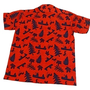 Camisas estampadas de manga corta para hombre al por mayor, camisa informal con botones de verano, Camisa estampada completa para vacaciones - Product Image 1