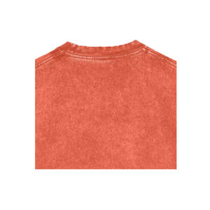 Camiseta Larga de Manga Corta con Cuello Redondo y Bordado para Mujer, Talla Grande, 100% Algodón Orgánico, Transpirable, Ecológica, Informal - Product Image 4