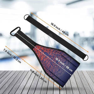 Sangles abdominales antidérapantes en polyester/nylon de haute qualité pour exercices de levage des jambes et musculation – Légères et réglables - Product Image 4