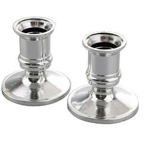 Luxury Satin Gold Wood Scented <b>Tea</b> <b>Light</b> Holder Set 3 Pieces Modern <b>Christmas</b> Wedding Centerpiece - Product Image 5