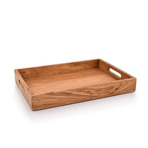 Newly Fashionable Modern <b>Table</b> <b>Top</b> <b>Wooden</b> Serving Tray Handmade Eco-Friendly Dishwasher Safe Fancy Low Price High Selling Metal - Product Image 2