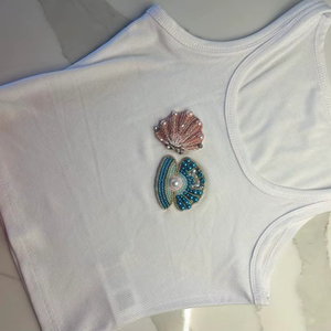 Conception artisanale pour les occasions spéciales, kaftan court à paillettes et perles, chemisier, livraison gratuite au Royaume-Uni, en France et en Allemagne - Product Image 1