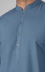 Vêtements traditionnels indiens et pakistanais pour hommes, Salwar Kameez, tenue ethnique légère, fabrication directe d'usine, OEM ODM, vente en gros - Product Image 4